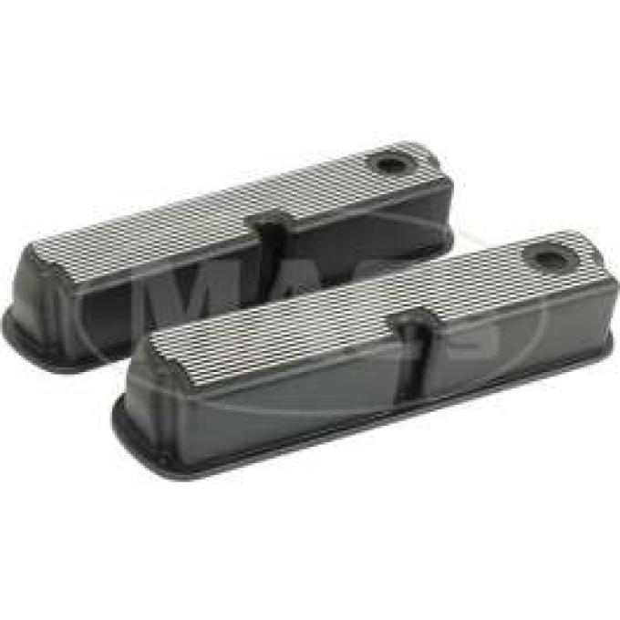 SMALL BLOCK TALL FINNED COVER-BLACK FINNED