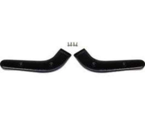 Bench Seat Hinge Covers - Black