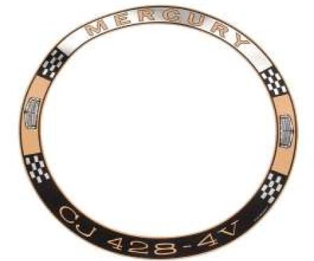Air Cleaner Decal - 428 Cobra Jet - Cyclone Without Ram Air