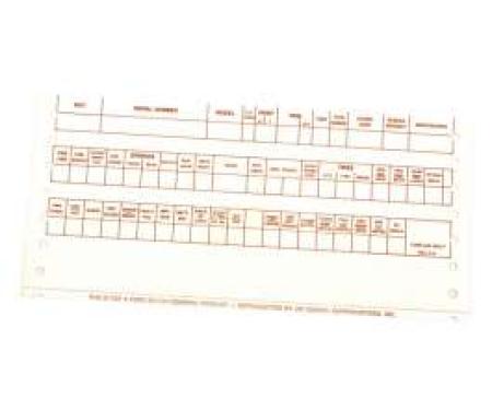 Build Sheet