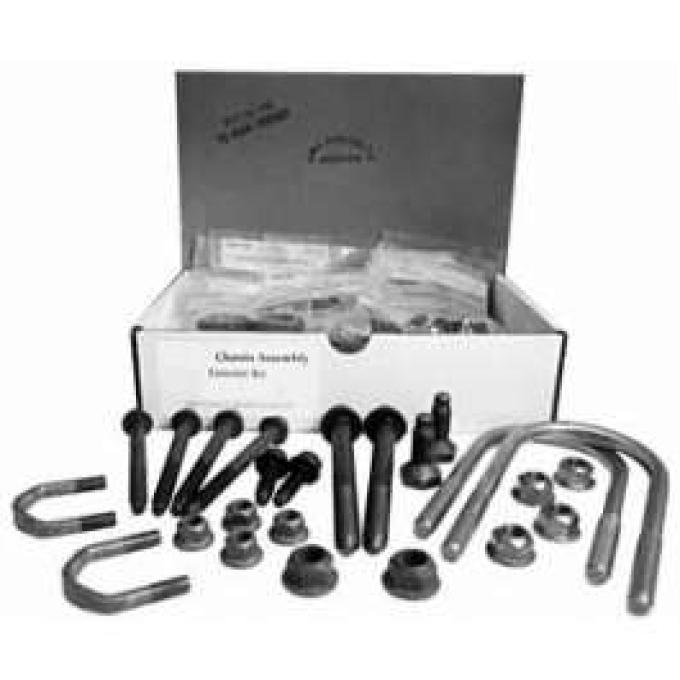 Master Chassis Bolt Kit, 390, Disc Brakes, Fairlane, Ranchero, 1968