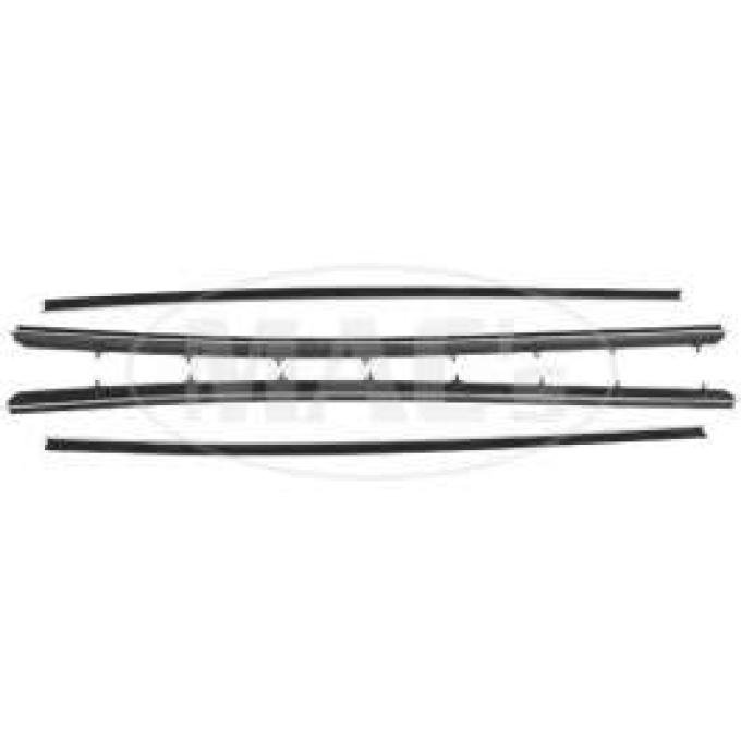 72/76 Ranchero/Torino 2-Door Hardtop Windowfelt Kit
