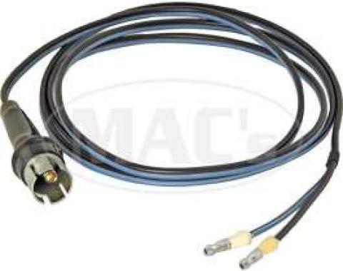 Parking Light Socket - Right - 2 Wires - 63 Long