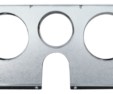 Key Parts '69-'72 3 Hole Dash Bezel (Chrome) 0849-176