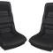 CA 1978-1982 Chevrolet Corvette Mounted Leather Seat Covers Leather/Vinyl Original 2" Bolster