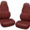 CA 1997-2004 Chevrolet Corvette Leather Seat Covers Standard