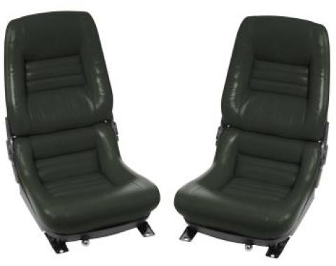 CA 1978-1982 Chevrolet Corvette Leather Like Seat Covers 4" Bolster