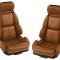 CA 1989-1992 Chevrolet Corvette Mounted Leather Seat Covers Standard