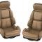 CA 1989-1992 Chevrolet Corvette Mounted Leather Seat Covers Standard