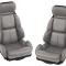 CA 1989-1992 Chevrolet Corvette Mounted Leather Seat Covers Standard