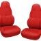 CA 1997-2004 Chevrolet Corvette Leather Seat Covers Standard