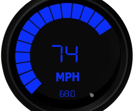 Intellitronix Memory Speed-Tach LED Digital Bargraph Black M9250