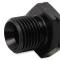 Earl's GM LS Oil Pressure Gauge Adapter Fittings, Black AT9919BFJERL