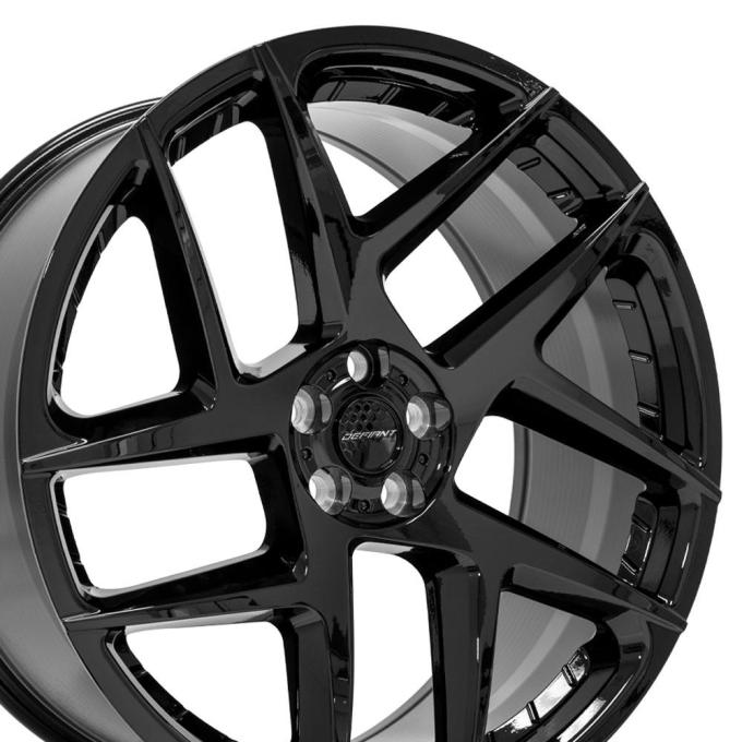 Defiant Wheels DF05 - DEFIANT DF05 22x10 5x108mm +37et in Gloss Black DF05-22100-5108-37B