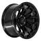 Defiant Wheels DF03 - DEFIANT DF03 18 in. x 9 in; 6 x 5.5 in; -12et in Gloss Black DF03-18090-6550-12B