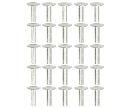 Redline Restomotive® 1963-1982 Chevrolet Corvette 25 Piece 5/8" Body Assembly Rivets