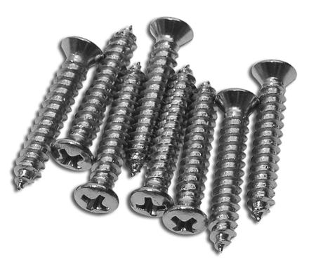 Redline Restomotive® 1978-1982 Chevrolet Corvette 8 Piece Sill Plate Screw Set