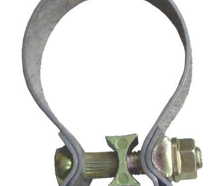 Pypes Exhaust Muffler Band Clamp 22.5 in x 1 in Natural 304 Stainless Steel Exhaust HVC25