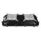 Holley Mid-Rise Plenum Base Adapter Kit, Black 300-267BK