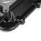 Holley Mid-Rise Plenum Base Adapter Kit, Black 300-267BK