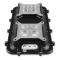Holley Mid-Rise Plenum Base Adapter Kit, Black 300-267BK