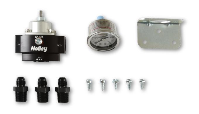 Holley Billet Bypass Fuel Pressure Regulator Kit 12-841KIT