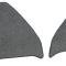 ACC 1966 GMC 1500 Kick Panel Inserts with Cardboard Loop Carpet