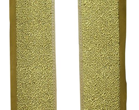 ACC 1967 Chevrolet Camaro Door Panel Inserts with Binding 2pc Loop Carpet