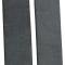 ACC Dodge D100 Door Panel Inserts with Cardboard 2pc Cutpile Carpet, Dark Gray, 1975-1979
