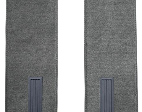 ACC 1975-1986 Chevrolet C10 Door Panel Inserts on Cardboard w/Vents 2pc Cutpile Carpet