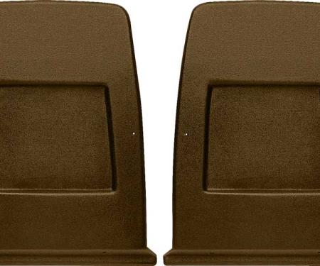 OER 1971-78 Camaro, Firebird, 1977-79 Nova, Bucket Seat Back Panels, Dark Saddle, Pair K7118