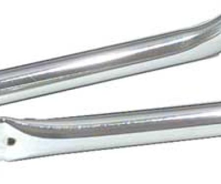OER 1967-69 Camaro / Firebird Chrome Fender to Radiator Support Bars T9175