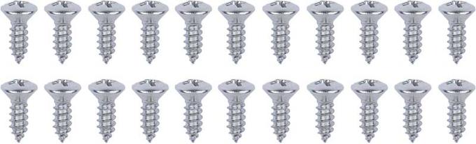 OER 1963-66 Dodge/Plymouth A-Body, Hardware Set, For Carpet Hold-Downs, 22-Pieces, For 2-Door Models MP155511