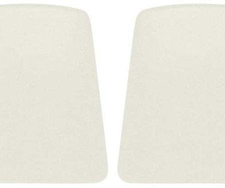 OER 1967-70 Camaro / Firebird White Bucket Seat Back Panels K1010