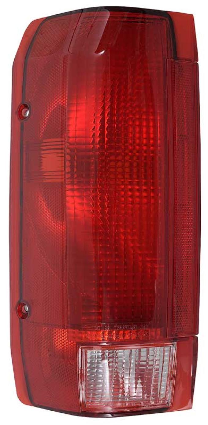 OER 1989-97 Ford F150, F250, F350, Bronco, Tail Light Lens, w/o Bulb, Drivers Side TR13450Y