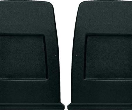 OER 1973-78 Camaro, Firebird, 1973-79 Nova, Bucket Seat Back Panels, Black, Pair 1653515