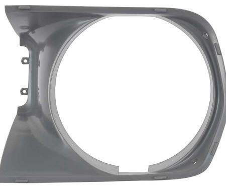 OER 1970 Barracuda, Cuda, Headlamp Bezel, RH ME175945