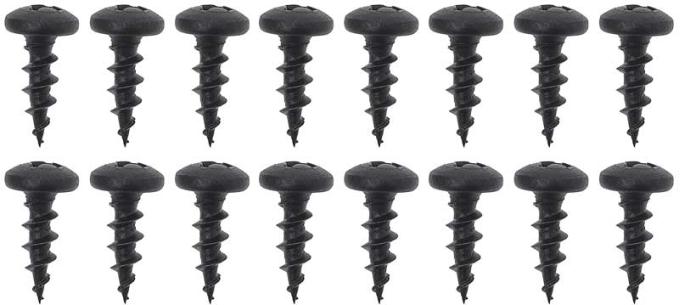 OER 1970-74 Mopar E-Body - Door Jamb Seal Screw Set - 16 Pieces MP41262