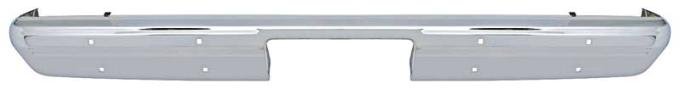 OER 1981-91 Chevrolet/GMC Fleetside Pickup, SUV Rear Bumper without Impact Strip Holes, Chrome T70396