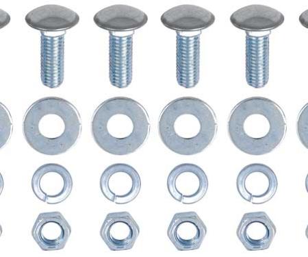 OER 1981-87 GM Truck Front Bumper, 1973-87 GM Truck Rear Bumper Bolt Set - 32 Pieces 153613