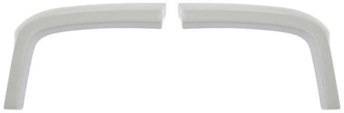 OER 1971-72 Mustang Front Fender Extension Molding Pair (painted) 16160BR