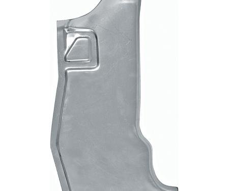 Camaro Trunk Floor Side Extension Repair Panel, Right, 1967-1968