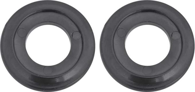 OER 1967-74 Window Crank Handle Washers - Pair - Black - Front or Rear - Various Models MD35231