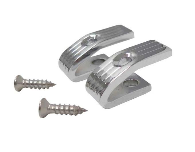 Redline Restomotive® Mustang 64-66 Conv./67 (2-Pieces Set) Coat Hooks - 1 Pair LG-10-499