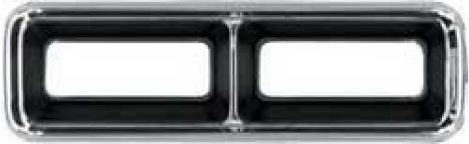 Redline Restomotive® 1968 Chevrolet Camaro Left Tail Lamp Housing / Bezel