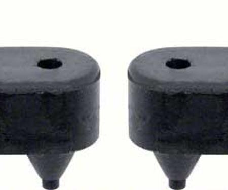 Redline Restomotive® 1968-1979 Chevy II / Nova 4 Piece Outer Door Bumpers