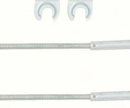 OER 1967-68 Camaro / Firebird Without AC Kick Panel Cables K4006
