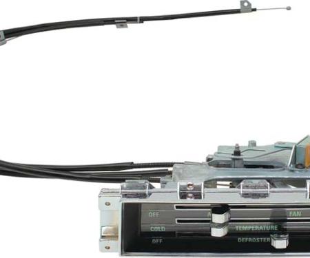 OER 1967 Camaro / Firebird without A/C Heater Control Assembly with Cables 3925775C