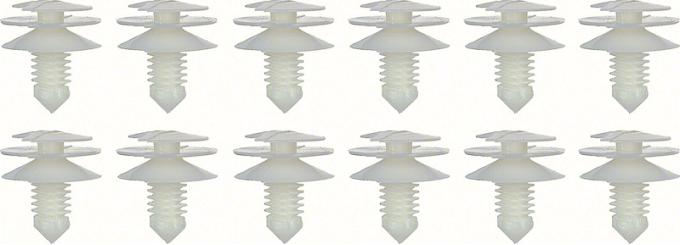 OER Nylon Door Panel Clip Set, Set of 12 Clips *R385