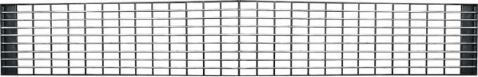 OER 1968 Camaro Rally Sport Center Grill with Chrome Accent 3919060C
